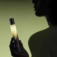 NOVAL cedarwood-scented bottle delivers a fresh woodsy aroma during routine care