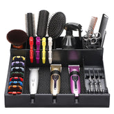 Noverlife large barber station organizer front view showing organized tool layout for quick access