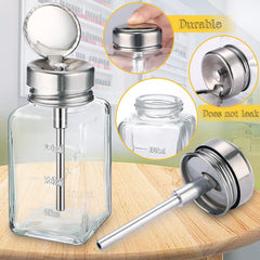 Noverlife push-down pump with flip-top cap ensures controlled dispensing