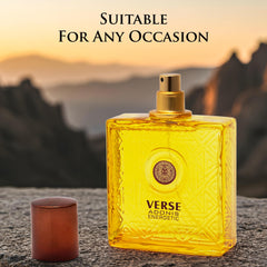 NovoGlow Verse Adonis Energetic heart notes with white amber evokes refined elegance