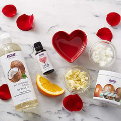 NOW Foods Liquid Coconut Oil softly conditions hair and adds natural shine.