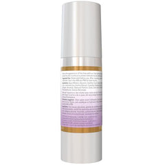 NOW Foods Solutions Hyaluronic Acid Serum applied in dots showing quick absorption.