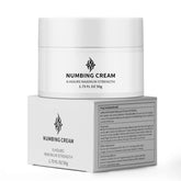 Noxdav crema entumecedora en tubo para alivio temporal de molestias.