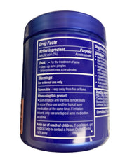 Noxzema Triple Clean Anti-Blemish Pads stack demonstrates generous 90-count supply.