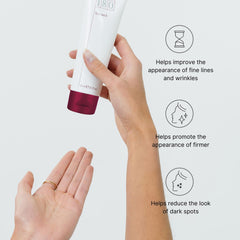 Nu Skin 180° Face Wash with grape seed extract provides antioxidant protection