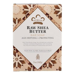 Nubian Heritage bar soap lather moment for gentle cleansing across skin types