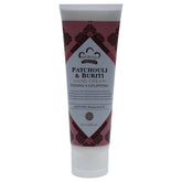 Nubian Heritage Patchouli Buriti Hand Cream jar showing rich moisture for soft hands