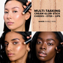Nudestix Nudies Glow Highlighter Stick on cheek highpoints adds natural luminosity