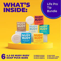Nudy Rudy Hunny Bunny soap bar provides honey glow for nourished skin