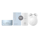 NuFACE Mini+ brilliant white device for at-home facial lifting and contouring