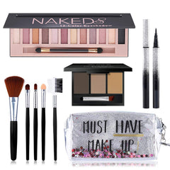 NUIBO all-in-one makeup kit 12-color palette for versatile day-to-night looks