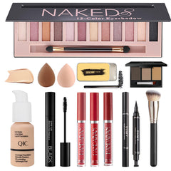 NUIBO all-in-one makeup kit eyeshadow palette for versatile nude tones for daily looks