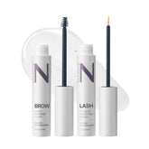 NULASTIN duo system packaging for easy at-home lash and brow care.