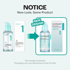 numbuzin No.1 serum dispensing pump demonstrates quick, clean application