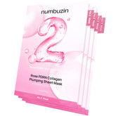 Numbuzin No.2 rose PDRN mask pack ready for hydration and glow