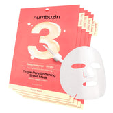 Numbuzin No.3 Sheet Mask enfoca poros para una piel más suave.