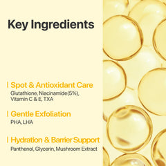 Numbuzin No.5 essence-rich pad with glutathione for radiance.