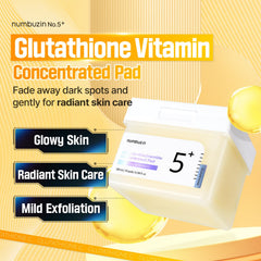 Numbuzin No.5 cotton gauze side ready for gentle exfoliation in daily skincare.