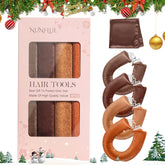 NUNFLUE heatless curlers set in velvet packaging ideal for gifting