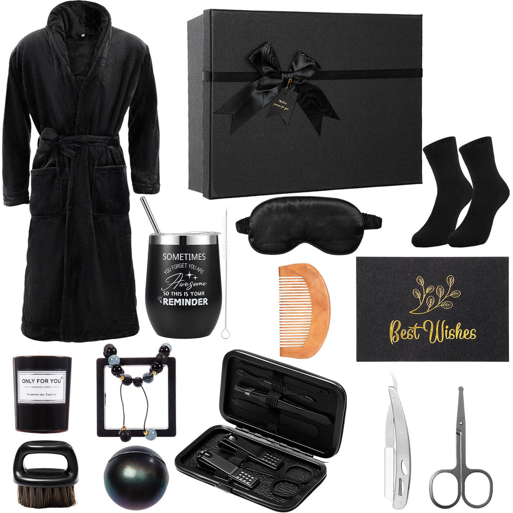 Nuogo gift box black shows premium gift set ideal for gifting occasions.