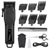 nutcore men's hair clippers cordless-trimmer for precise at-home grooming.