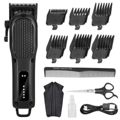 nutcore men's hair clippers cordless-trimmer for precise at-home grooming.