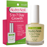 Nutra Nail growth treatment bottle front shows USA-made formula for stronger nails.
