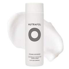 Nutrafol conditioner front packaging showing bottle and product name for easy identification and confidence