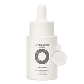Nutrafol front packaging showing bottle and label for clear product identification and trust