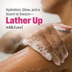 Nutrius Coco Bliss bubbles illustrate a gentle cleanse with creamy foam