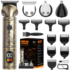 NuvaConx Trimmer Kit hero view showing all-in-one grooming solution for versatile styling