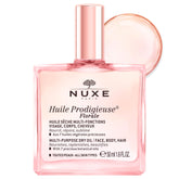 Nuxe Huile Prodigieuse Floral bottle front with radiant glow finish