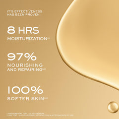 Nuxe Huile Prodigieuse on skin with satin sheen for glow.
