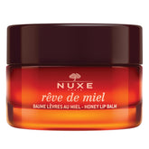 NUXE Rêve de Miel lip balm jar closeup showing rich nourishment for dry lips