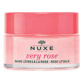 Nuxe Very Rose lip balm tube for daily moisture and rosy glow.