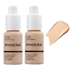 Nvyue PHOERA Porcelain foundation bottle delivers smooth, even coverage for a refined look.