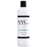 NYC Curls bottle with three-in-one conditioner demonstrates versatile conditioning for all curl types.
