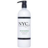 NYC Curls The Curl Conditioner bottle pour highlights three-in-one hydration for daily curls