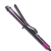 Nycoba Curling Iron 1.25-inch barrel close-up with ceramic coating for even heat.