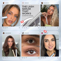 NYK1 LashForce serum applied to lash roots for daily boost