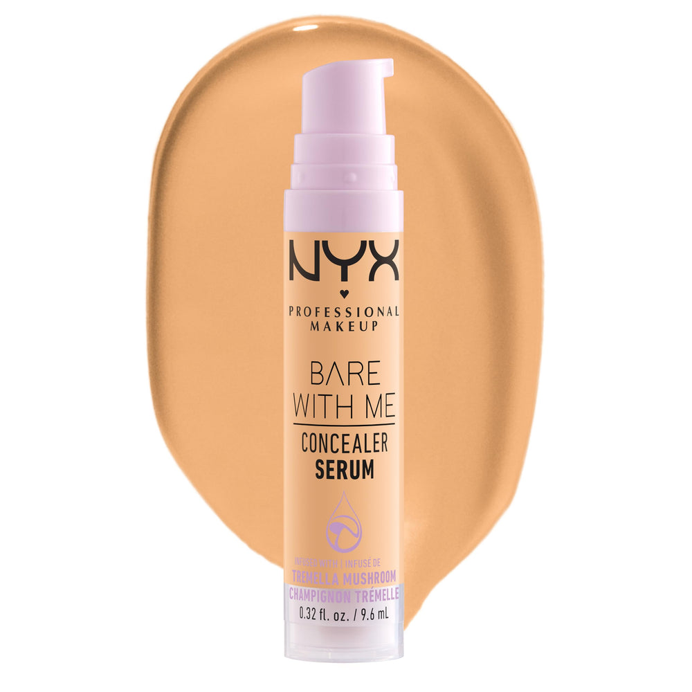 NYX Bare With Me Concealer Serum, bote de aplicación suave para cobertura natural