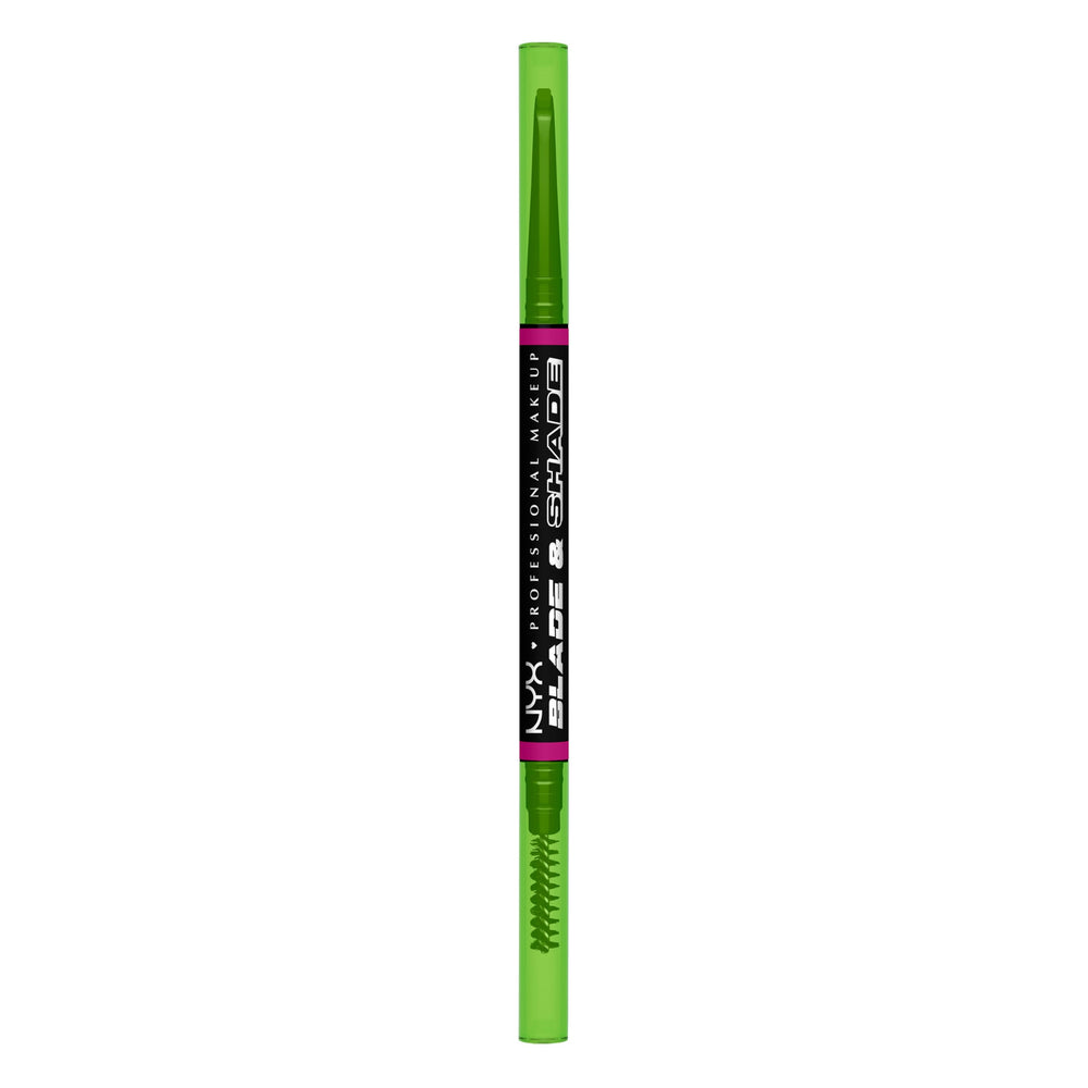 NYX Blade & Shade Brow Pencil dual-edged tip for precise blade-thin strokes