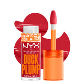 NYX Duck Plump gloss outer packaging highlights portable lip plumping on the go.