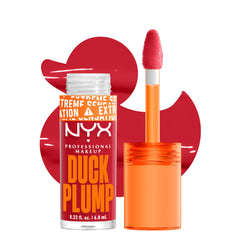 NYX Duck Plump gloss outer packaging highlights portable lip plumping on the go.