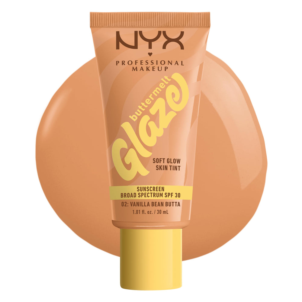 NYX Buttermelt Glaze en bote para aplicación suave con acabado glaseado