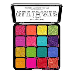 NYX Ultimate Shadow Palette swatches show rich pigments up close