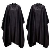 Oak Leaf hair cape full-coverage drapes over shoulders for protection during styling.