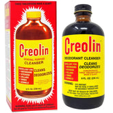 OakHurst Creolin 8oz bottle shows deodorizing power for homes and kennels