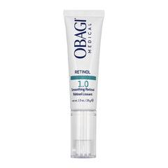 Obagi Medical Retinol 1.0 Cream bottle for nightly anti-aging routine.