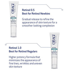 Obagi Medical Retinol 1.0 Cream on skin showing even, smooth coverage.